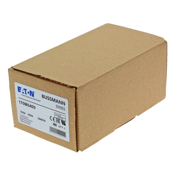 170M6409 Быстрый предохранитель 550A 690V 3BN/50 AR UC