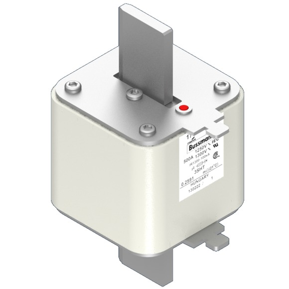 170M6202 Быстрый предохранитель 500A 1250V 3SHT AR CU