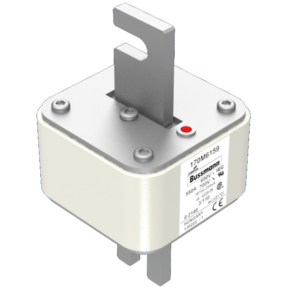 170M6159 Быстрый предохранитель 550A 690V 3/110 AR UC