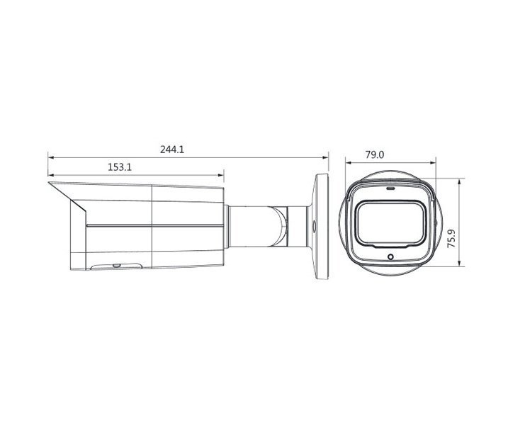 Dahua DH-IPC-HFW2231TP-ZS