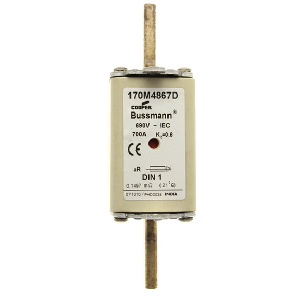 170M4867D Быстрый предохранитель 700A 690V aR DIN 1 HSDNH
