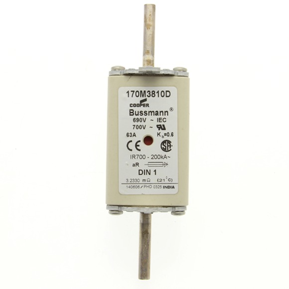 170M3808D Быстрый предохранитель 40A 690V aR DIN 1 HSDNH