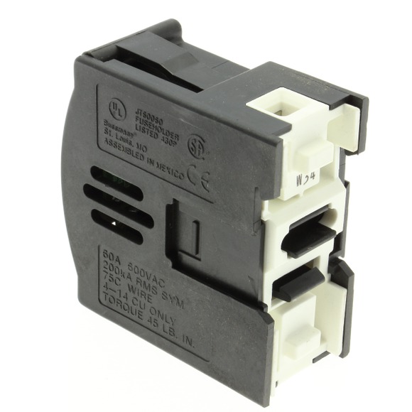 JTN60030 Блок-держатель, класс J, 600V 30A, IP20, индикация