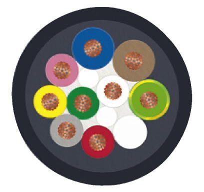 Phoenix contact 1453122 SACB-C-H180-6/ 6-10,0PUR SCO P Разъем с кабелем