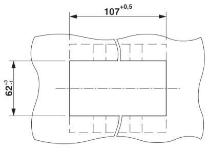 Phoenix contact 3074104 FAME 6/8+1 Контрольная колодка