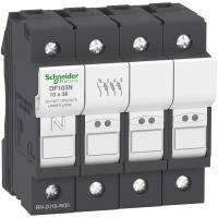Schneider Electric DF103N РАЗЪЕДИНИТЕЛЬ-ПРЕДОХРАНИТЕЛЬ 32A.3P+N.10Х38