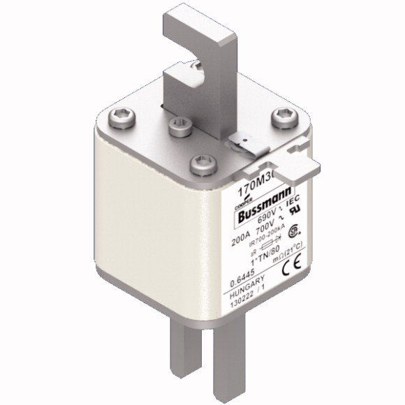 170M3065 Быстрый предохранитель 200A 690V 1*TN/80 AR UC