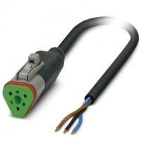 Phoenix contact 1414998 SAC-3P-10,0-PUR/DTFS Кабель для датчика / исполнительного элемента