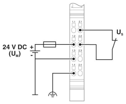 Phoenix contact 2861331 IB IL 24 PWR IN-PAC Клеммы Inline