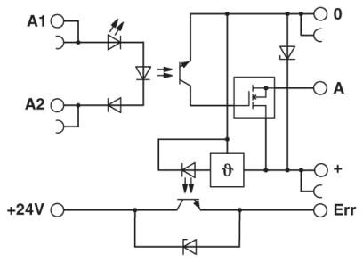 Phoenix contact 2900398 PLC-OPT- 24DC/ 24DC/10/R Модуль полупроводникового реле