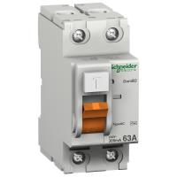 Schneider Electric 11455 ДИФ. ВЫКЛ. НАГРУЗКИ ВД63 2П 63A 30MA АС, Испания