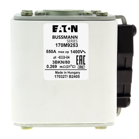 170E9253 Быстрый предохранитель 550A 1400V 3BKN/80 AR