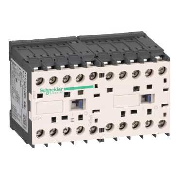 КОНТАКТОР РЕВЕРС. K 3P, 9 A, НО, 48V 50/60 ГЦ, МЕХ. БЛОКИРМОНТАЖ НА ПЕЧАТНУЮ ПЛАТУ