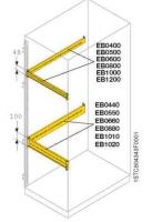 ABB EB1020 Профиль L=1200 H=100 для монтажа аксессуаров(2шт)