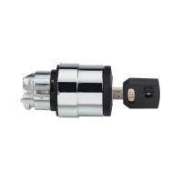 Schneider Electric ZB4BG2K4222A ГОЛОВКА ПЕРЕКЛЮЧАТЕЛЯ С КЛЮЧЕМ, 2 ПОЗИЦ. ZB4BG2K4222A