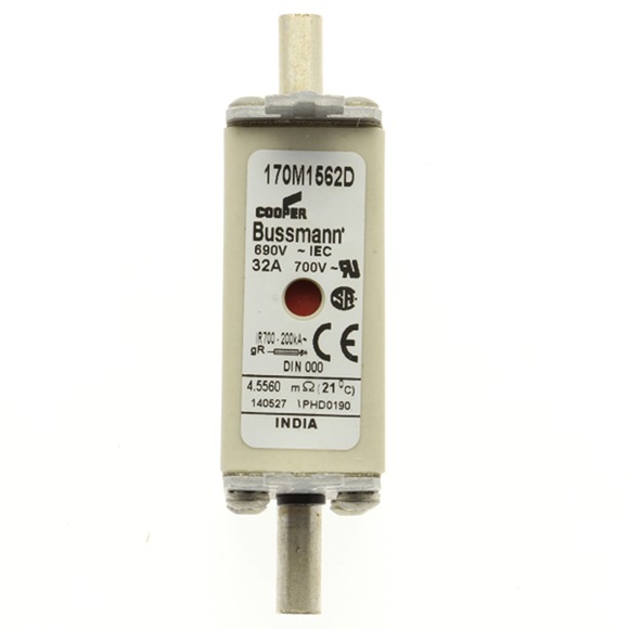 170M1562D Быстрый предохранитель 32A 690V gR DIN 000 HSDNH