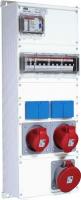 ABB 2CMA100024R1000 Бокс M63/2JFB CTFL с розетками и фланцамив сборе, металл, IP44