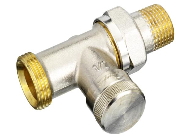 003L0364 Запорно-присоединительный клапан Danfoss RLV Ду=15 прямой наружняя резьба