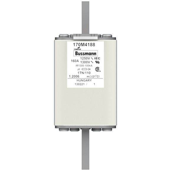 170M4188 Быстрый предохранитель 160A 1250V 1TN/110 AR CU