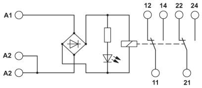 Phoenix contact 2940414 EMG 17-REL/KSR- 60/21-21-LC Релейный модуль