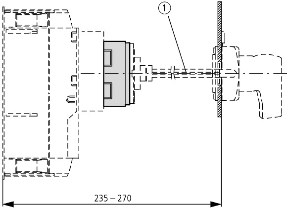 283473 Привод для параллельного управления, PN3 (PN3-XPA)
