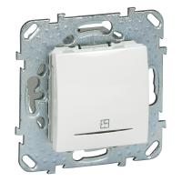 Schneider Electric MGU5.535.18ZD UNICA ТАЙМЕР нажимной, БЕЛЫЙ