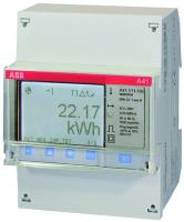 ABB 2CMA100082R1000 Счетчик 1-фазный активной энергии,1-тарифный,кл. точности 1,прямого вкл. 5(80)А, имп. выход,тип A41 111-200