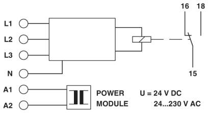 Phoenix contact 2885278 EMD-SL-3V-400-N Контрольное реле