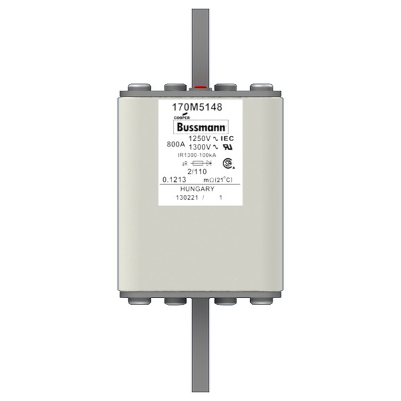 170M5148 Быстрый предохранитель 800A 1250V 2/110 AR CU