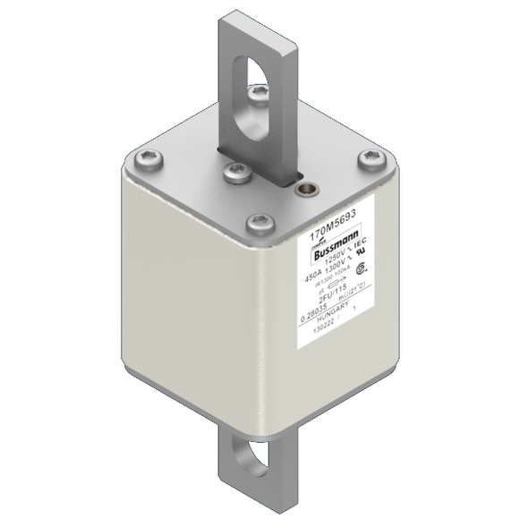 170M5696 Быстрый предохранитель 630A 1250V 2FU/115 AR CU