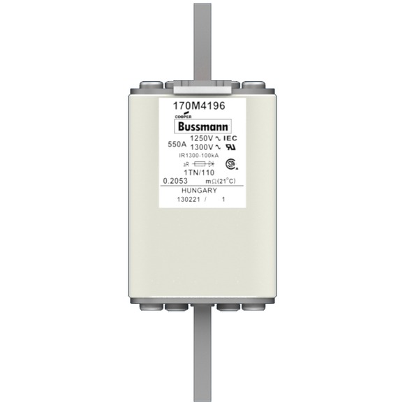 170M4196 Быстрый предохранитель 550A 1250V 1TN/110 AR CU