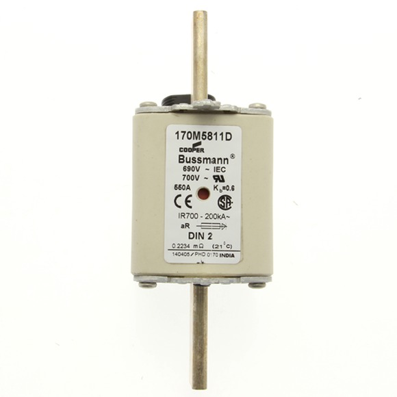 170M5811D Быстрый предохранитель 550A 690V aR DIN 2 HSDNH