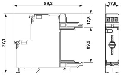Phoenix contact 2905652 VAL-MS-T1/T2 BE/O-FM Базовый элемент для защиты от перенапряжений, тип 2
