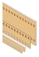 ABB 1STQ007416A0000 Шина медная плоская 160x10 L=1750мм