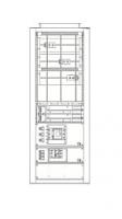 ABB RB461L Панель нижн. с вент отверст для 4/..RG6