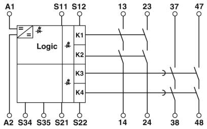 Phoenix contact 2981800 PSR-SCP- 24DC/ESD/4X1/30 Реле безопасности
