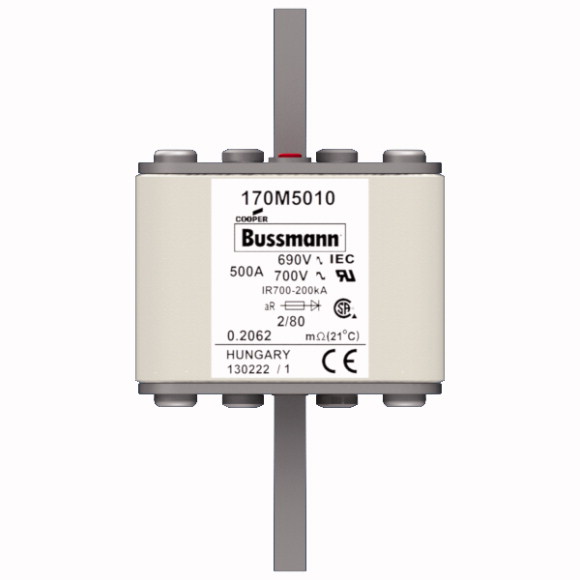 170M5010 Быстрый предохранитель 500A 690V 2/80 AR UC