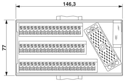 Phoenix contact 2976161 UMK- EC56/FRONT 2,5V/R Интерфейсный модуль