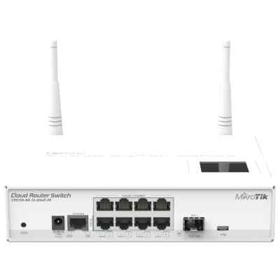 Роутер MikroTik CRS109-8G-1S-2HnD-IN