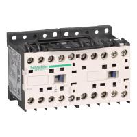 КОНТАКТОР РЕВЕРС. K 3P, 12 A, НЗ, 24V DС, ОГРАН. ПЕРЕНАПРЯЖЕНИЙ, ЗАЖИМ ПОД ВИНТ