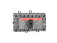 ABB 1SCA104877R1001 Реверсивный рубильник OT25F4C до 25A 4х-полюсный для установки на DIN-рейку или монтажную плату (с резерв. ручкой)