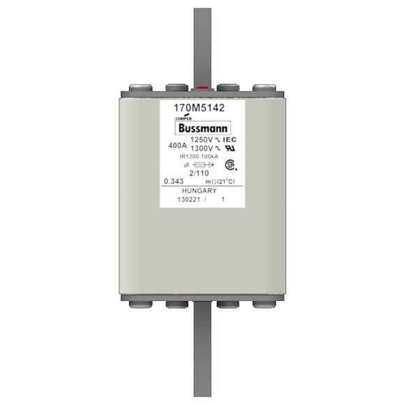 170M5142 Быстрый предохранитель 400A 1250V 2/110 AR CU