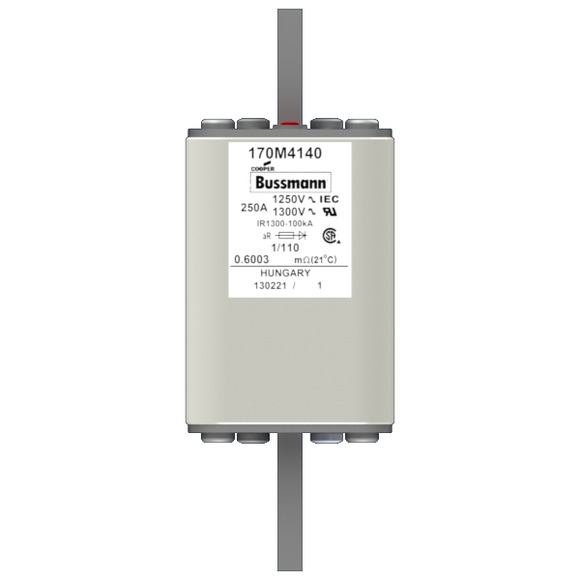 170M4140 Быстрый предохранитель 250A 1250V 1/110 AR CU