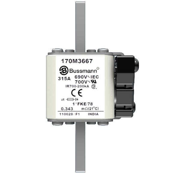 170M3667 Быстрый предохранитель 315A 690V 1*FKE/78 AR UC