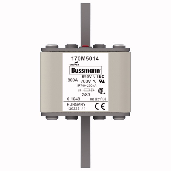 170M5014 Быстрый предохранитель 800A 690V 2/80 AR UC