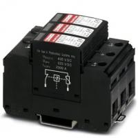 Phoenix contact 2801160 VAL-MS-T1/T2 1000DC-PV/2+V Молниеотвод / разрядник для защиты от импульсных перенапряжений типа 1/2