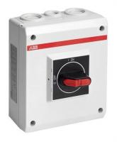 ABB Рубильник в боксе OTP45B3M до 45A 3х-полюсный, резьба 4хМ32+2хМ1 6
