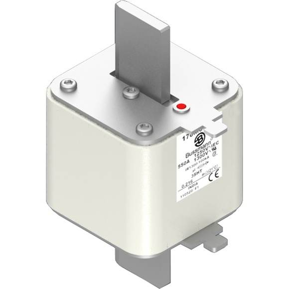 170M6204 Быстрый предохранитель 550A 1250V 3SHT AR CU