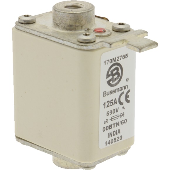 170M2765 Быстрый предохранитель 125A 690V 00BTN/60 AR