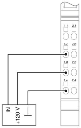 Phoenix contact 2861917 IB IL 120 DI 1-PAC Клеммы Inline
